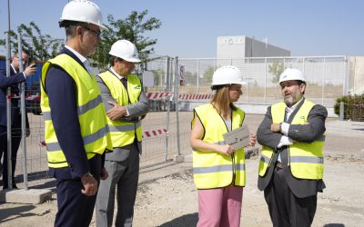 Fidamc coloca la primera piedra de su nueva nave tecnológica en Getafe