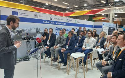 Fidamc y Andalucía TRADE presentan en Paris-Le Bourget el nuevo Centro de Fabricación Avanzada (CFA) en Puerto Real, Cádiz
