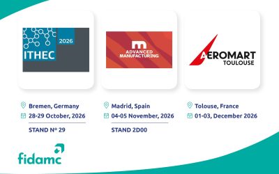 FIDAMC refuerza su presencia en las principales citas de la industria de los composites y el sector aeroespacial